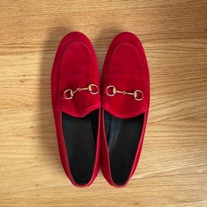 Gucci Jordaan horse-bit loafers sz 40 ❤️